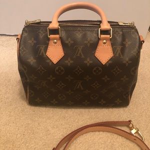 Louis Vuitton speedy 25 bandouliere